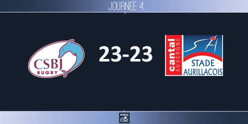 PRO D2, J4 - Bourgoin – Aurillac: le CSBJ peut souffler