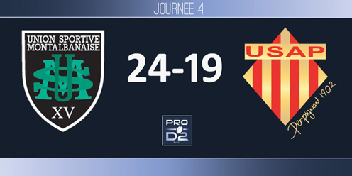 PRO D2, J4 - Montauban – Perpignan: Sapiac toujours bouillant