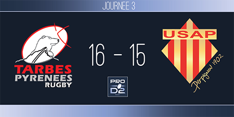 PRO D2, J3 - Tarbes-Perpignan : occasions manquées