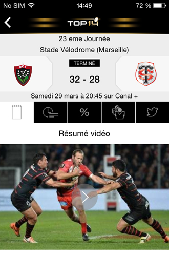 La LNR lance son appli mobile