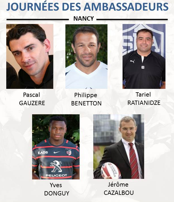 Ambassadeurs : programme de la première étape à Nancy 