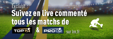 Newsletter Ligue Nationale de Rugby - 17 janvier 2014