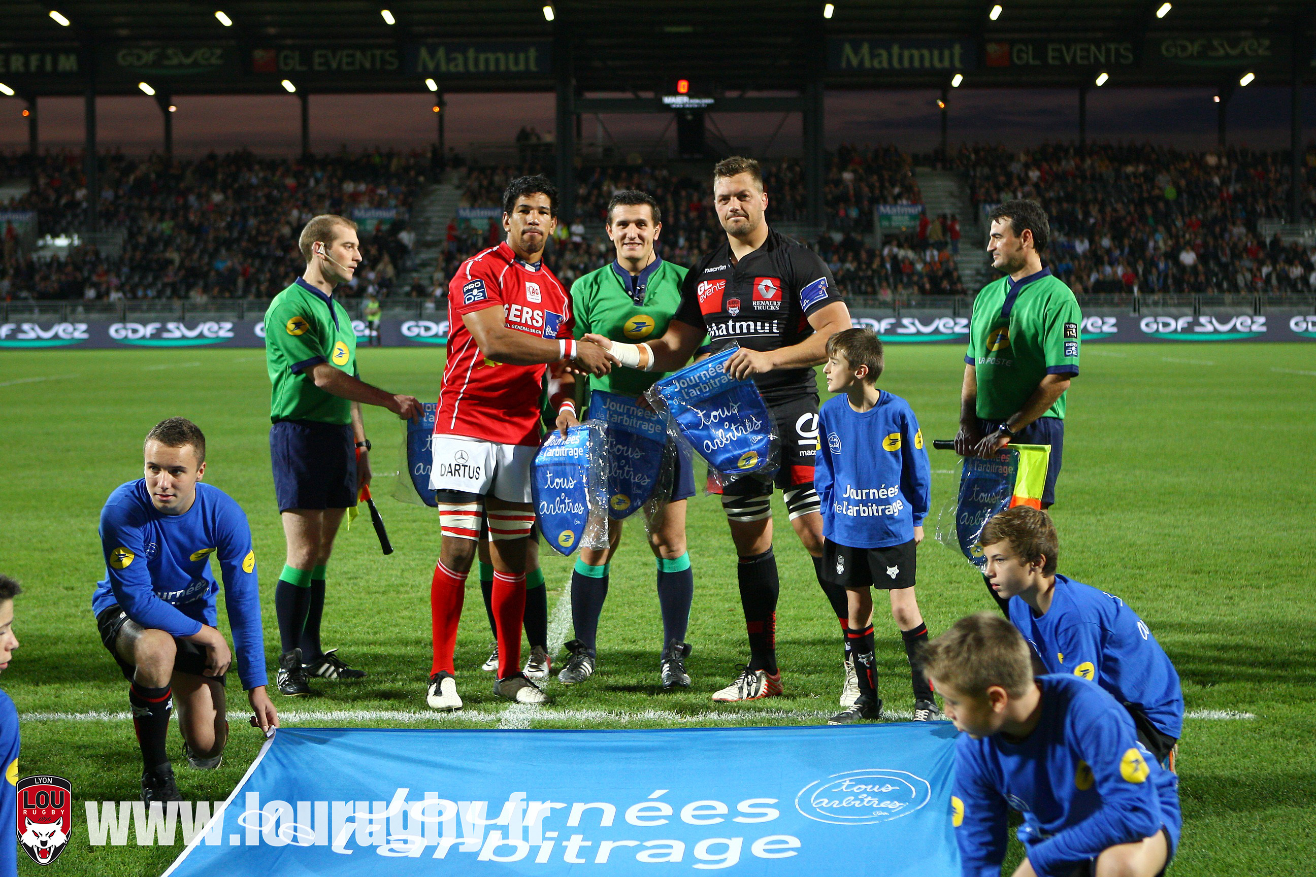 Journées de l&#039;arbitrage 2013: le rugby a joué le jeu