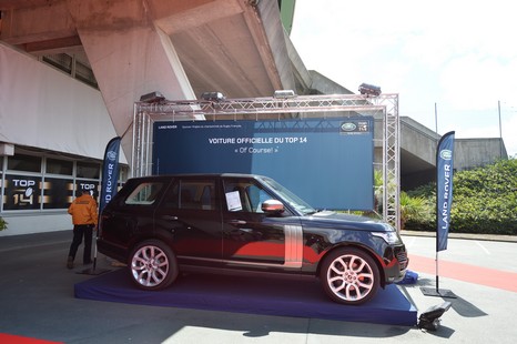 Land Rover, partenaire anglais du championnat de rugby français