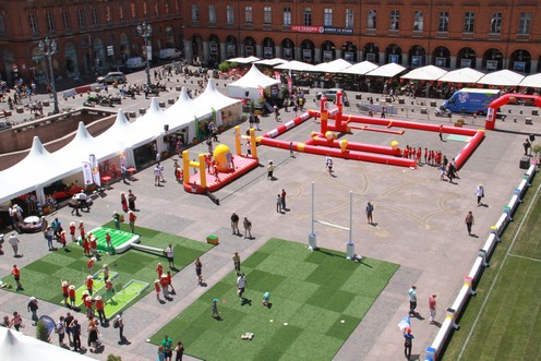 Le village rugby de la LNR