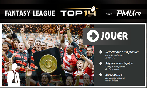 Fantasy League TOP 14, le succès au rendez-vous