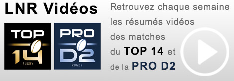 Newsletter - Ligue Nationale de Rugby - Lundi 29 octobre 2012
