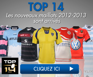 Reprise du TOP 14 : découvrez les nouveaux maillots 2012-2013 !