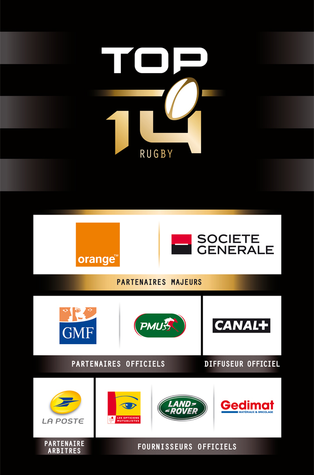 Les partenaires du TOP 14