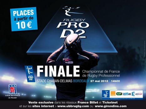Finale PRO D2 : vente des places au grand public