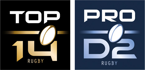 Communiqué de presse: nouvelle identité graphique TOP 14 et PRO D2