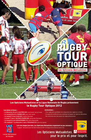 Le Rugby Tour Optique des Opticiens mutualistes et de la LNR