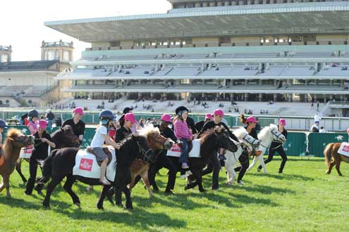 A Longchamp, cheval et ovale ont fait équipe