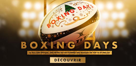 Découvrez le ballon des  Boxing Days 2019 !